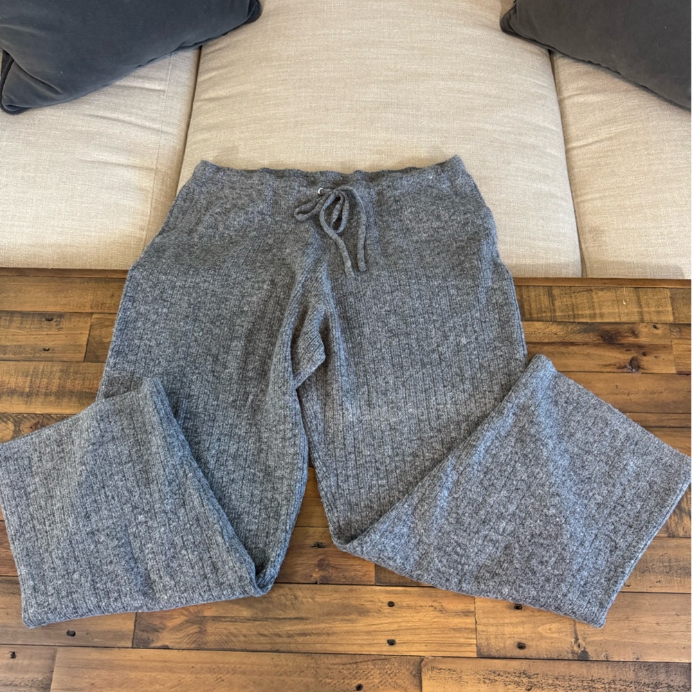 DKNY Charcoal Knit Lounge Pants